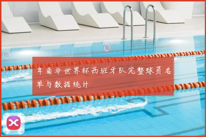 年南非世界杯西班牙队完整球员名单与数据统计